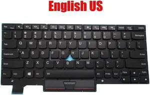 US Keyboard For Lenovo ThinkPad X1 Tablet 1st Gen X1 Thin SN20K10583 Backlit