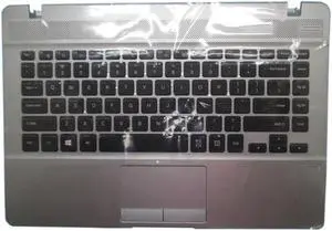 US keyboard For Samsung NP370E4K 370E4K PalmRest BA98-00391L Touchpad
