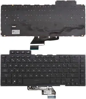Laptop RGB Backlit US Keyboard For ASUS ROG Zephyrus M15 GU502GU GU502GV GU502GW