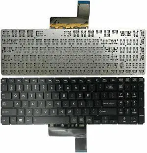 US Laptop Keyboard Black for Toshiba L55-B5255 L55-B5267 L55-B5276 L55-B5288k