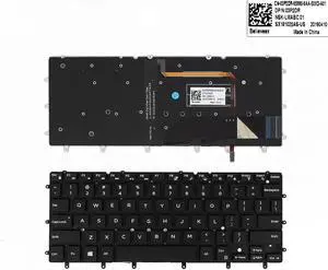 US Keyboard for Dell XPS 13 9343 9350 7347 7348 Black Backlit 03P2DR