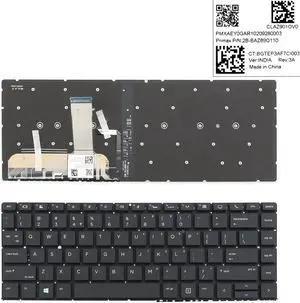 Keyboard for HP EliteBook Folio 1040 G5 BLACK Backlit (2B-BAZ89Q100) US