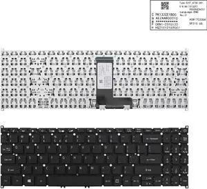 Keyboard for ACER SWI SF315-51 SF315-52 SF315-41 BLACK 132CE1B00 NKI15130F2 US