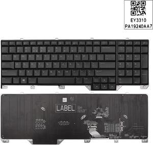 US Keyboard for Dell Alienware 17 R5 M15 M17 R2 ALWA51M A51M P38E 2019 Backlit