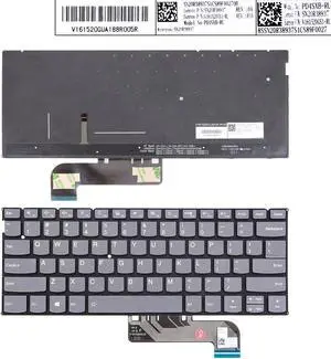 US Keyboard for Lenovo Yoga S730-13IWL S73013IML Ideapad 730S Backlit SN20R38937