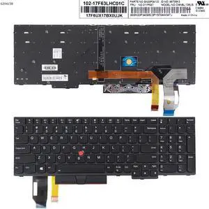 Keyboard for IBM E580 BLACK With Point Stick Backlit PK131672A24 CMNBL-106US