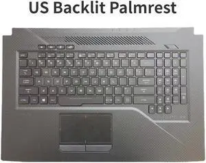 Palmrest Backlit Keyboard For ASUS ROG GL703V GL703 S GL703VM Series US Layout