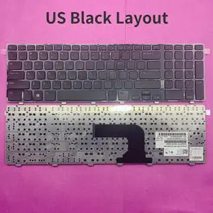 US Keyboard For DELL 17R 3721 3737 17R-5721 N3721 N5721 5357 M731R 5735 Series