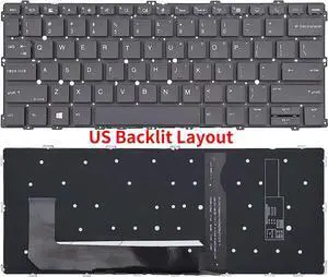 US Backlit Keyboard For HP EliteBook X360 1030 G2 1030 G3 G4 Series