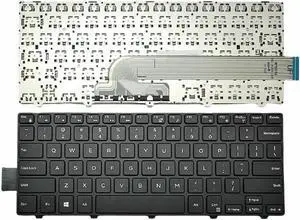 Keyboard for Dell Inspiron 14-3000 5447 5442 7447 Series Without Foil Replacment keyboard US