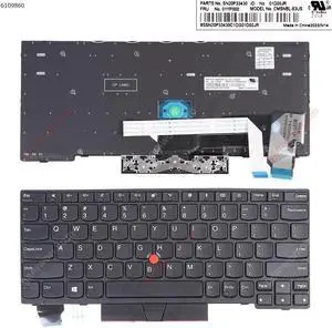 Keyboard for Lenovo ThinkPad X280Black Frame With Point stick)US