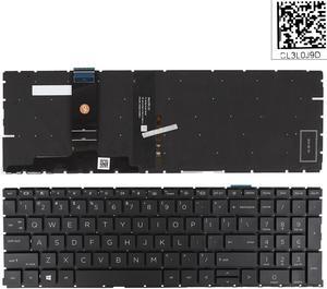 US Keyboard for HP ProBook 450 G8 455 G8 Series BLACK With Backlit M21742-001