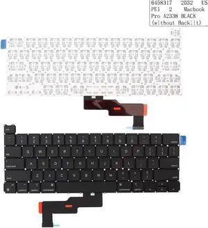 US Keyboard for Pro A2338 BLACK without Backlit