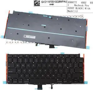 US Keyboard for Pro A2337 BLACK With Backlit