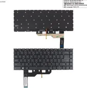 US Keyboard for MSI GE66 GS66 BLACK ( Backlit )