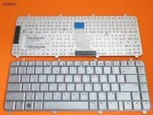 US Keyboard for HP DV5-1000 SILVER