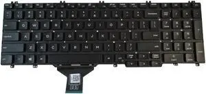 Non-Backlit Keyboard for Dell LatituDE 5500 5501 5510 5511 - No Pointer DJXM0