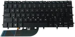 Backlit Keyboard for Dell XPS 9343 9350 9360 Laptops - Replace part number  DKDXH NSK-LS0BW