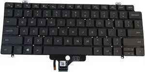Backlit Keyboard For Dell LatituDE 7410 2-in-1 Laptops - Replace part number  GMM47