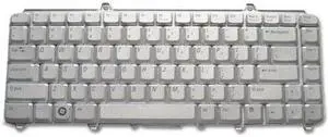 Silver color Keyboard for Dell Vostro 500 1400 1500 Laptops - Replace part number  NK750