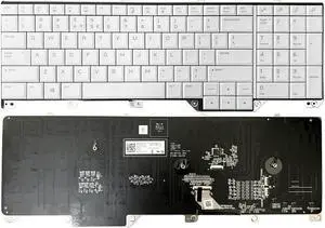 replacement keyboard for Dell Alienware 17 R5 Area 51m 07NF7F Backlit  PK132F11B01 US White color