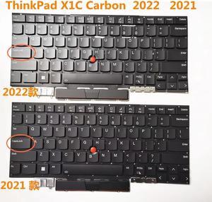 New replacement keyboard for Lenovo ThinkPad X1 Carbon 9th Gen 9 2021 Keyboard US Backlit SN20Z77386
