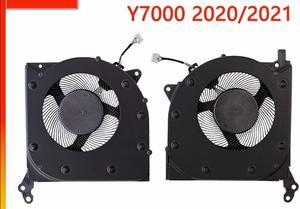 Gpu and Cpu cooling fan for Lenovo Legion 5-15IMH05H 5-15ARH05H 82B1 5P-15ARH05H DC5V