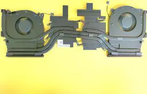 Gpu and Cpu cooling fan for Heatsink Dell Alienware M15 R2 0X9FRW AT2KH001FAL