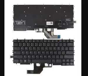 Backlit English US Keyboard For DELL G7 15 7500 012PWM 12PWM NSK-QTCBU 01 Black