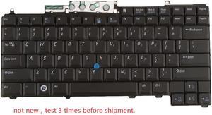 laptop replacement keyboard for Dell Latitude D620 D630 D820 D830 US layout Black color (with pointing stick)