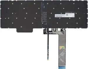 replacement keyboard for lenovo Legion 5-15ACH6H Legion 5 Pro-16ACH6H single backlight US Blue font printing