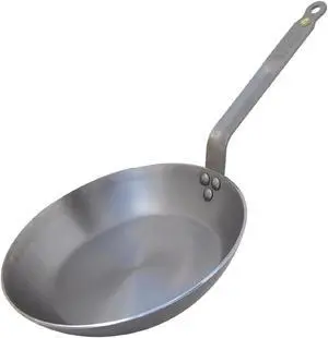 DeBuyer 5610 Mineral B Element Iron Frypan, Round, 10.2 Inches