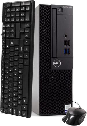 Refurbished Dell Optiplex 3050 Desktop Computer PC 320 GHz Intel i5 Quad Core Gen 7 16GB DDR4 RAM 240GB Solid State Drive Hard Drive Windows 10 Professional 64bit