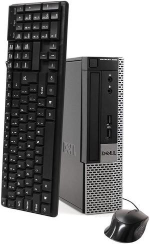 Dell OptiPlex 9020 Ultra Small Form Factor Computer PC, 3.20 GHz Intel i5 Quad Core Gen 4, 4GB DDR3 RAM, 500GB HDD Hard Drive, Windows 10 Home 64Bit