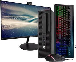 HP EliteDesk 800G2 Desktop Computer PC, 3.20 GHz Intel i5 Quad Core Gen 6, 16GB DDR3 RAM, 500GB Solid State Drive Hard Drive, Windows 10 Professional 64bit
