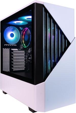 Periphio Castle Prebuilt Gaming PC | Ryzen 5 5600G (4.4GHz Turbo) | AMD Vega 7 iGPU (4GB) | 1TB M.2 NVMe SSD Storage | 16GB DDR4 RGB RAM | Windows 11 Gaming Desktop Computer | 5G-WIFI + BT