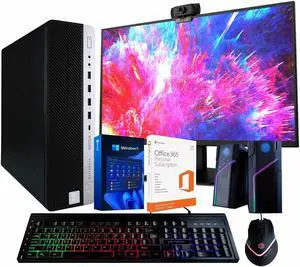 HP EliteDesk 800G4 Desktop Computer | Hexa Core Intel i5 (3.2) | 16GB DDR4 RAM | 500GB SSD Solid State | Windows 11 Professional | 22in LCD Monitor| Office 365 | Home or Office PC HP EliteDesk 800G4 Desktop Computer | Hexa Core Intel i5 (3.2) | 16GB DDR4 RAM | 500GB SSD Solid State | Windows 11 Professional | 22in LCD Monitor| Office 365 | Home or Office PC