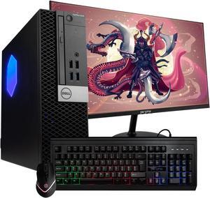 Dell Optiplex 5040 (RGB) Desktop Computer | Quad Core Intel i5 (3.2) | 16GB DDR3 RAM | 500GB SSD Solid State  | Windows 10 Professional | Home or Office PC