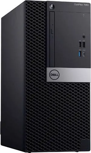 Dell Optiplex 7060 Tower Desktop Computer | Intel i5-8500 (3.2) | 16GB DDR4 RAM | 500GB SSD Solid State | Windows 11 Professional  | Home or Office PC
