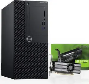 Dell Prebuilt Gaming Desktop Computer | Intel i5 + GeForce GT 1030 2GB GPU | 1080p Gaming PC | 16GB DDR4 RAM | 1TB SSD   | Internal Wi-Fi 6 PCIe Adapter | Windows 11 Pro