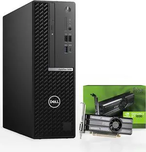 Dell Prebuilt Gaming Desktop Computer | Intel i5 + GeForce GT 1030 2GB GPU | 1080p Gaming PC | 16GB DDR4 RAM | 1TB SSD   | Internal Wi-Fi 6 PCIe Adapter | Windows 11 Pro