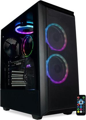 Odyssey Essentials 2024 Mid Tower Custom Gaming PC, RGB CPU fan, Intel Core  i5-4570 3.2GHz, 16GB RAM, 1TB SSD, GeForce GTX 1660, WiFi, Windows 10 