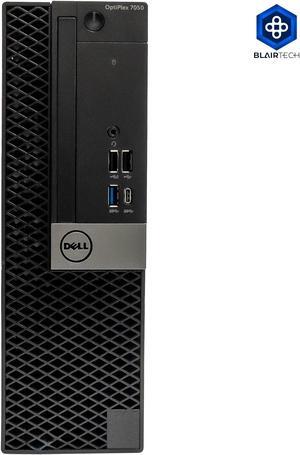 DELL 7050 SFF Desktop Intel i5-7500 UP to 3.80GHz 32GB DDR4 512GB NVMe SSD + 2TB HDD Built-in AX200 Wi-Fi 6 BT Dual Monitor Support Wireless Keyboard and Mouse Win10 Pro