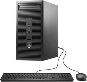 HP EliteDesk 705 G2 Tower Desktop Computer, Quad Core AMD PRO A8 (3.2GHz) with Radeon R7 Graphics, 16GB DDR4 RAM, 500GB Hard Drive, Wi-Fi, Bluetooth - Windows 10 Home