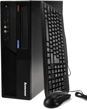 Lenovo Black ThinkCentre M58 Desktop Intel Core 2 Duo E8400 (2.9 GHz) 4GB 320GB HDD Intel GMA 4500 DVD-ROM Win 10 Home