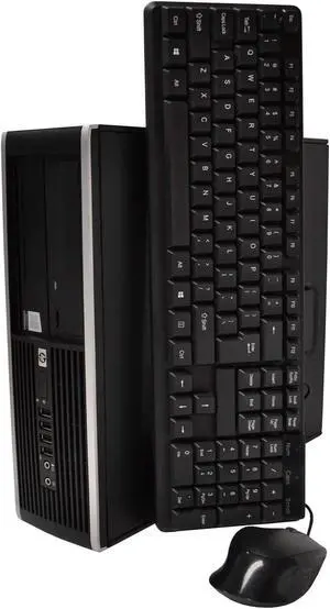 HP Compaq Elite 8100 Desktop Computer PC, 3.20 GHz Intel i5 Dual Core Gen 1, 16GB DDR3 RAM, 1TB SATA Hard Drive, Windows 10 Home 64 bit