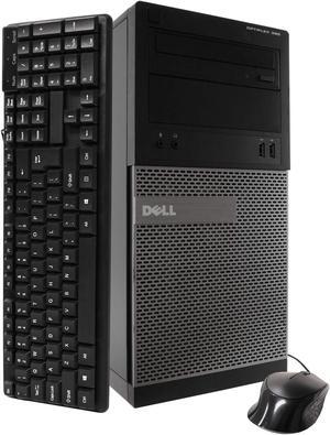 Dell Dell 390 Tower Computer PC, 3.20 GHz Intel i5 Quad Core Gen 2, 4GB DDR3 RAM, 250GB SATA Hard Drive, Windows 10 Home 64 bit