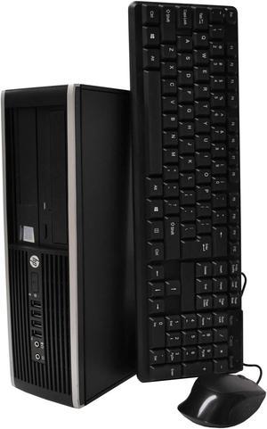 HP Black Compaq 6300 Desktop Intel 3rd Gen i5-3570s (3.2 GHz) 8GB 240GB SSD Intel 3rd Gen HD Graphics DVD-RW Win 10 Home