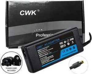 CWK® AC Adapter Laptop Charger Power Supply Cord for Lenovo 42T4417 42T4429 42T4433 42T4431 42T4435 42T5000 42T4429 42T5276 42T4431 42T5000 92P1105 42T5276 92P1106 42T5277 42T4433 42T4425 CWK® AC Adapter Laptop Charger Power Supply Cord for Lenovo 42T4417 42T4429 42T4433 42T4431 42T4435 42T5000 42T4429 42T5276 42T4431 42T5000 92P1105 42T5276 92P1106 42T5277 42T4433 42T4425