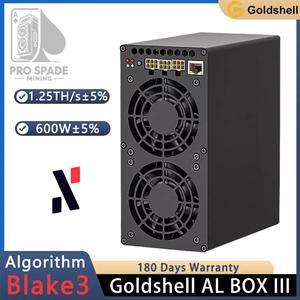 New Goldshell Al Box 3 III 1.25T 600W ASIC ALPH Alephium Miner Blake3 Algorithm